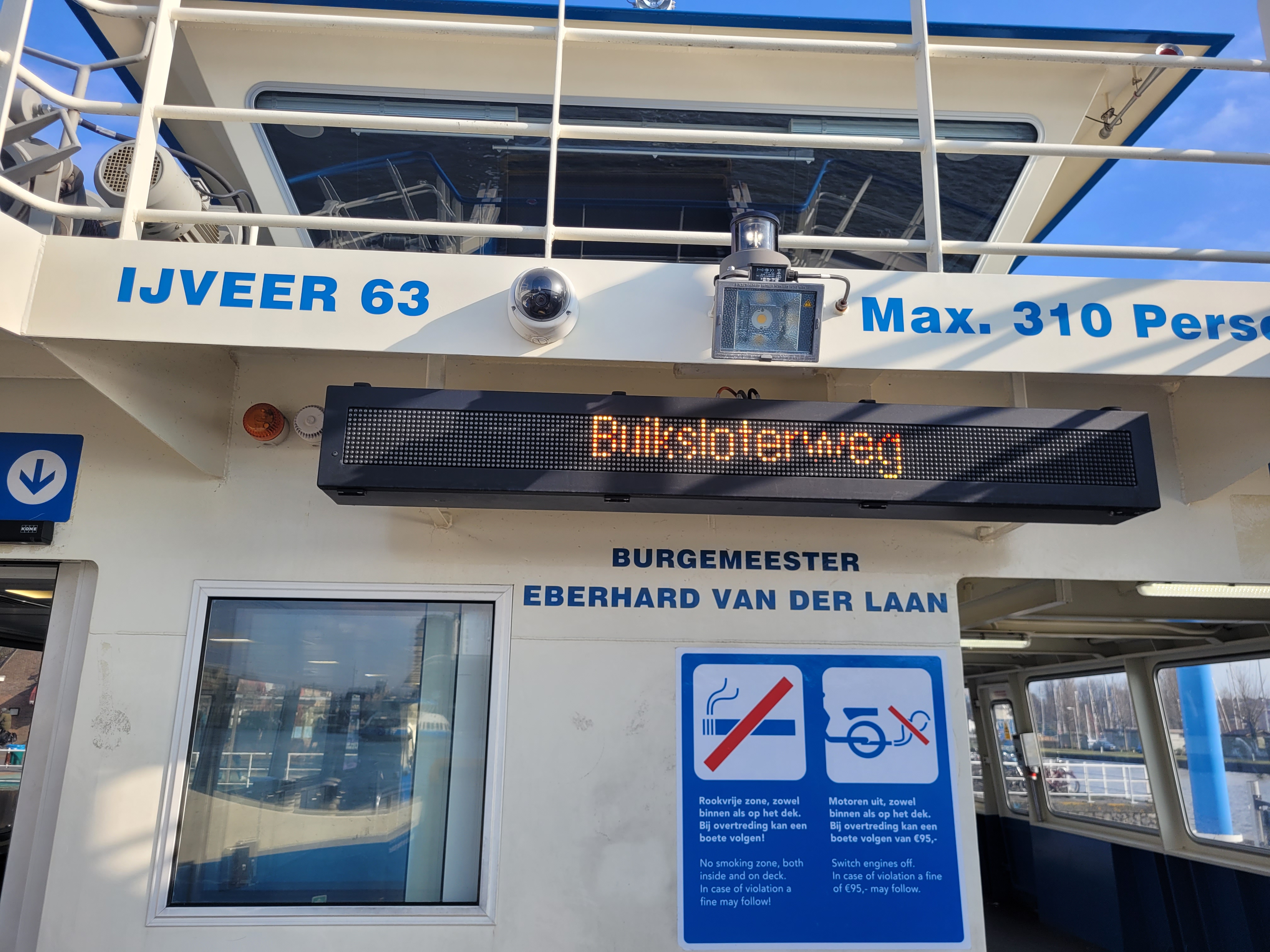 foto van IJveer pont